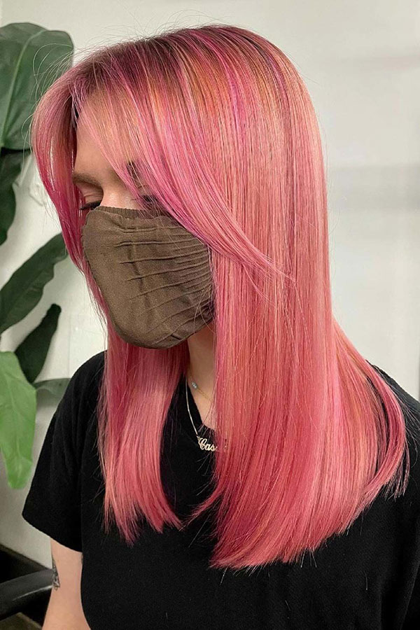 Pink Hair Style Ideas